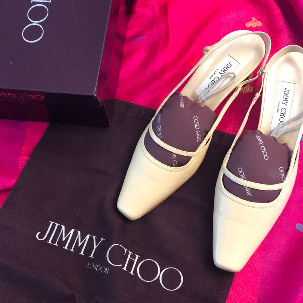Authentic Jimmy Choo London small heel